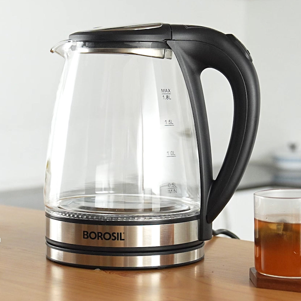 Crystal Electric Glass Kettle