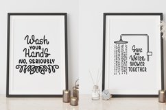 Bathroom SVG Bundle | Bathroom signs | Funny home quotes Product Image 2
